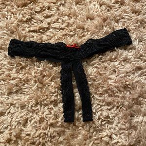 Lace Crotchless G-String UNWORN
